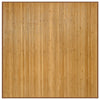Vidaxl vloerkleed vierkant 100x100 cm bamboe naturel