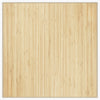 Vidaxl vloerkleed vierkant 100x100 cm bamboe lichtnaturel