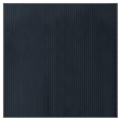 Vidaxl vloerkleed vierkant 100x100 cm bamboe grijs