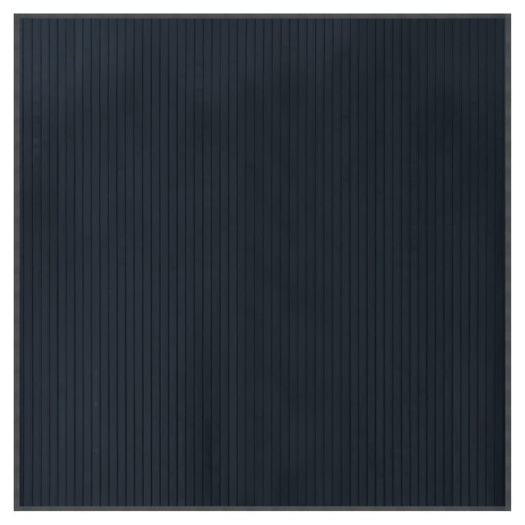 Vidaxl vloerkleed vierkant 100x100 cm bamboe grijs