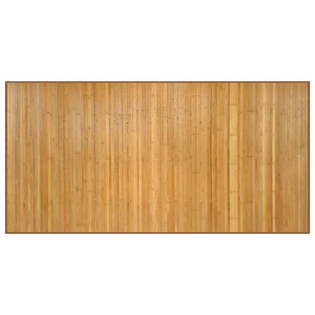 Vidaxl vloerkleed rechthoekig 100x200 cm bamboe naturel