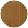Vidaxl vloerkleed rond 60 cm bamboe bruin