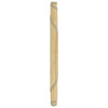 Vidaxl vloerkleed rond 60 cm bamboe lichtnaturel