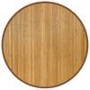 Vidaxl vloerkleed rond 80 cm bamboe naturel