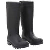 Vidaxl regenlaarzen maat 38 pvc zwart