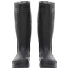 Vidaxl regenlaarzen maat 38 pvc zwart