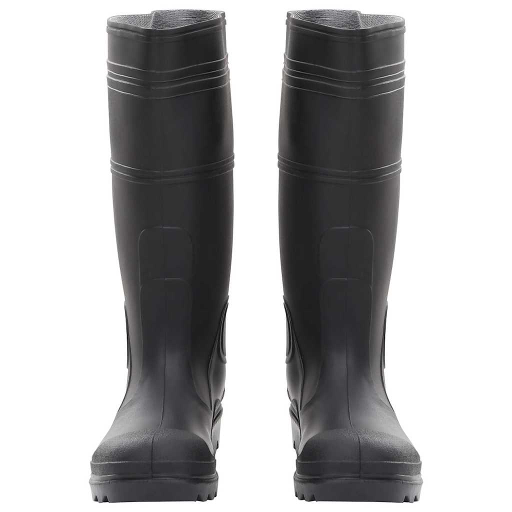 Vidaxl regenlaarzen maat 38 pvc zwart