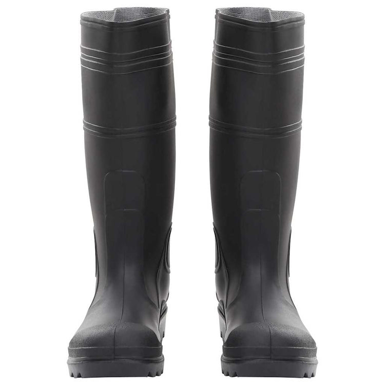 Vidaxl regenlaarzen maat 38 pvc zwart