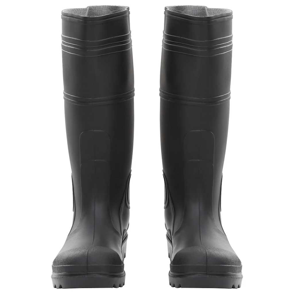 Vidaxl regenlaarzen maat 40 pvc zwart