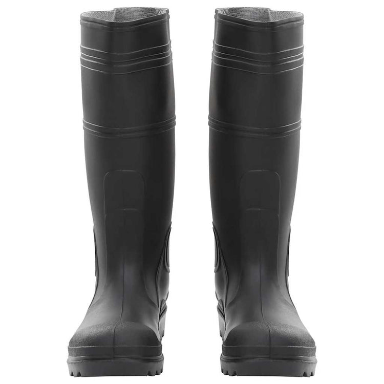 Vidaxl regenlaarzen maat 40 pvc zwart