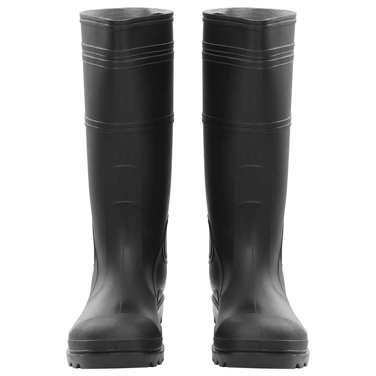 Vidaxl regenlaarzen maat 45 pvc zwart