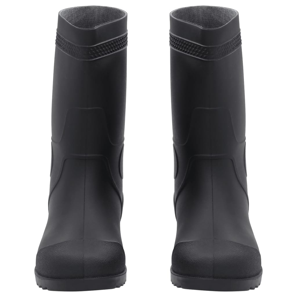 Vidaxl regenlaarzen maat 42 pvc zwart