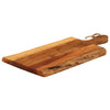 Vidaxl hakblok 45x20x2 cm massief acaciahout