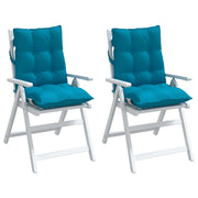 Vidaxl buiten kussen 2 st blauw 100 x 50 x 7 cm - afbeelding 3