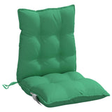 Vidaxl stoelkussens 6 st lage rug oxford stof groen - afbeelding 3