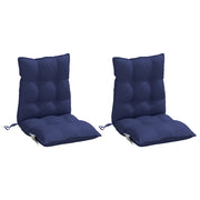 Vidaxl stoelkussens 2 st lage rug oxford stof marineblauw - afbeelding 3