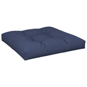 Vidaxl palletkussen 70x70x12 cm stof marineblauw - afbeelding 2