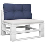 Vidaxl palletkussen 70x40x12 cm oxford stof marineblauw - afbeelding 3