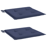 Vidaxl palletkussens 2 st 50x50x4 cm oxford stof marineblauw - afbeelding 3