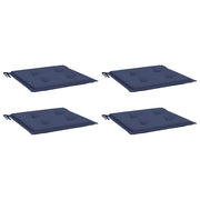 Vidaxl palletkussens 4 st 50x50x4 cm oxford stof marineblauw - afbeelding 3