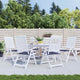 Vidaxl palletkussens 6 st 50x50x4 cm oxford stof marineblauw