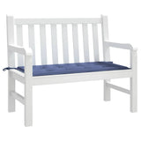 Vidaxl tuinbankkussen 100x50x4 cm oxford stof marineblauw - afbeelding 3