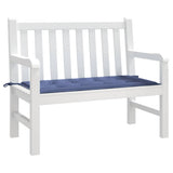 Vidaxl tuinbankkussen 120x50x3 cm oxford stof marineblauw - afbeelding 3