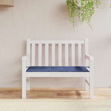 Vidaxl tuinbankkussen 120x50x3 cm oxford stof marineblauw - afbeelding 1