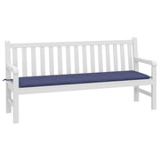 Vidaxl tuinbankkussen 180x50x3 cm oxford stof marineblauw - afbeelding 3