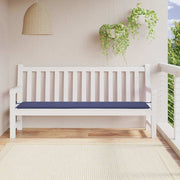 Vidaxl tuinbankkussen 200x50x3 cm oxford stof marineblauw - afbeelding 1