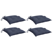 Vidaxl stoelkussens 4 st 50x50x7 cm oxford stof marineblauw - afbeelding 3