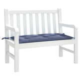 Vidaxl tuinbankkussen 100x50x7 cm oxford stof marineblauw - afbeelding 3