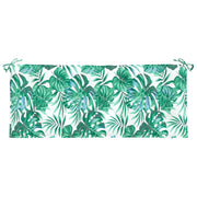 Vidaxl tuinbankkussen 120x50x7 cm oxford stof bladpatroon - afbeelding 2