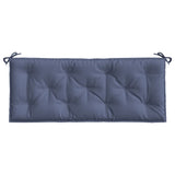 Vidaxl tuinbankkussen 120x50x7 cm oxford stof marineblauw - afbeelding 2