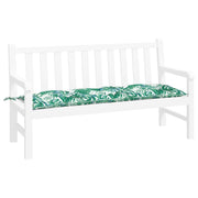 Vidaxl tuinbankkussen 150x50x7 cm oxford stof bladpatroon - afbeelding 3