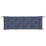 Vidaxl tuinbankkussen 150x50x7 cm oxford stof marineblauw - afbeelding 2