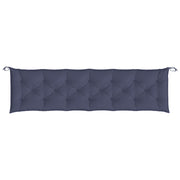 Vidaxl tuinbankkussen 200x50x7 cm oxford stof marineblauw - afbeelding 2
