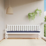 Vidaxl tuinbankkussen 200x50x7 cm oxford stof marineblauw - afbeelding 1