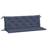 Vidaxl tuinbankkussens 2 st 150x50x7 cm oxford stof marineblauw - afbeelding 2