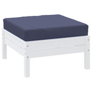 Vidaxl palletkussen 60x60x9,5 cm oxford stof marineblauw - afbeelding 3