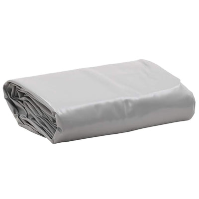 Vidaxl dekzeil 650 g m² 1x2,5 m grijs