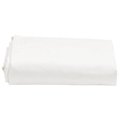 Vidaxl dekzeil 650 g m² 5x6 m wit