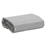 Vidaxl dekzeil 650 g m² 3,5x5 m grijs - afbeelding 1