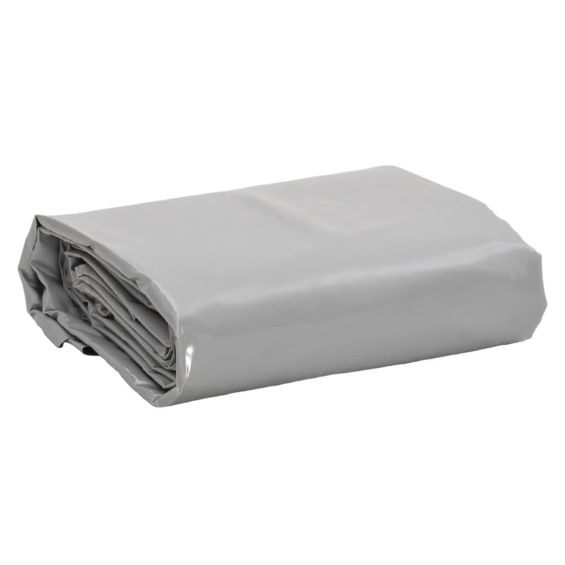 Vidaxl dekzeil 650 g m² 1,5x2,5 m grijs