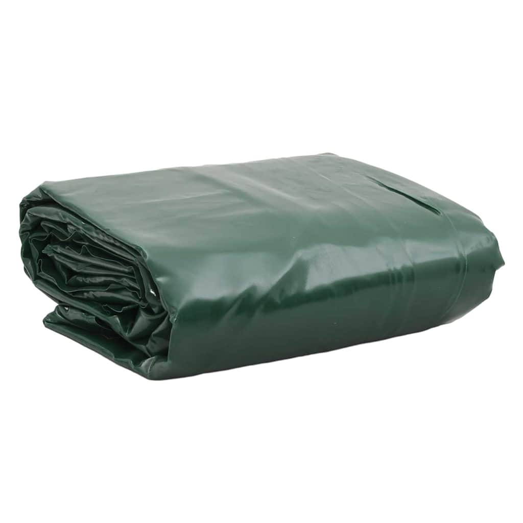 Vidaxl dekzeil 650 g m² 1,5x10 m groen