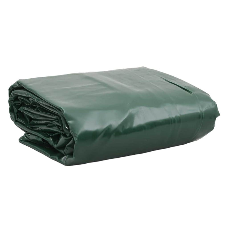 Vidaxl dekzeil 650 g m² 1,5x10 m groen