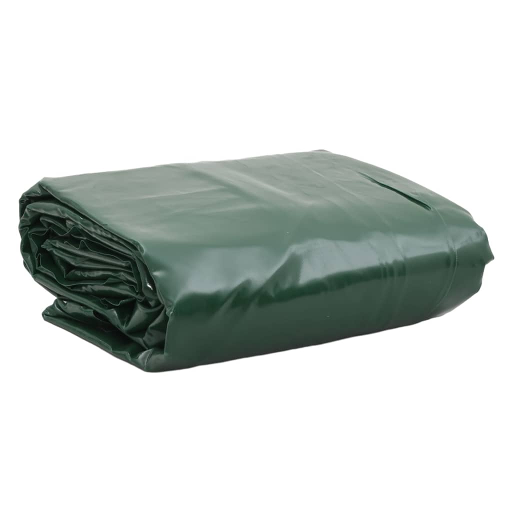 Vidaxl dekzeil 650 g m² 1,5x20 m groen