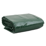 Vidaxl dekzeil 650 g m² 2,5x3,5 m groen - afbeelding 1