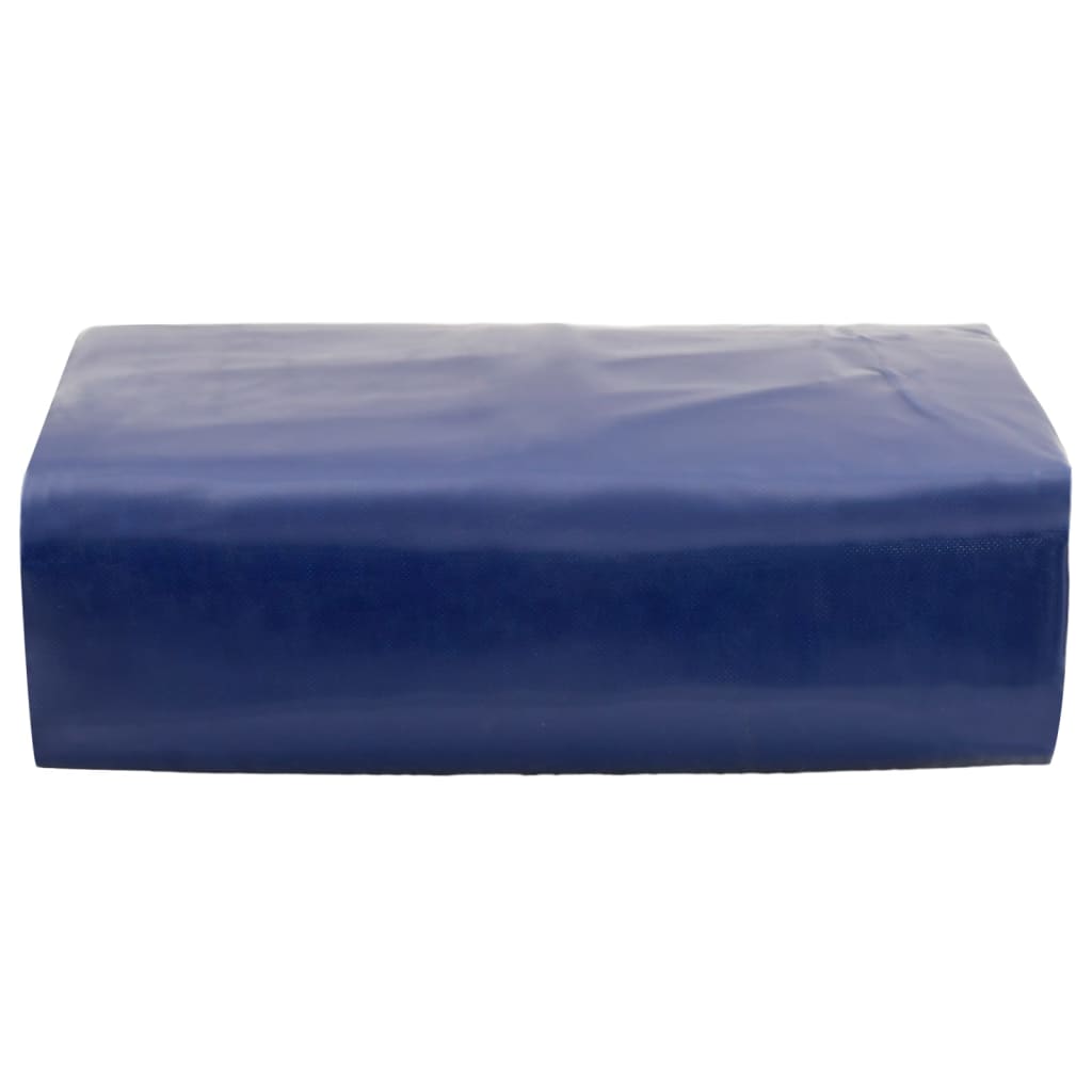 Vidaxl dekzeil 650 g m² 3x4 m blauw