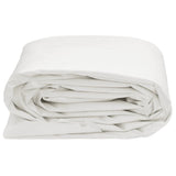 Vidaxl dekzeil 650 g m² 2x3 m wit - afbeelding 3